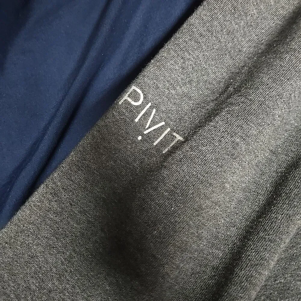 The North Face Hoodie Mens XL Gray Knit Pullover Sweatshirt Sleeve Logo Outdoor